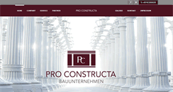 Desktop Screenshot of proconstructa.de